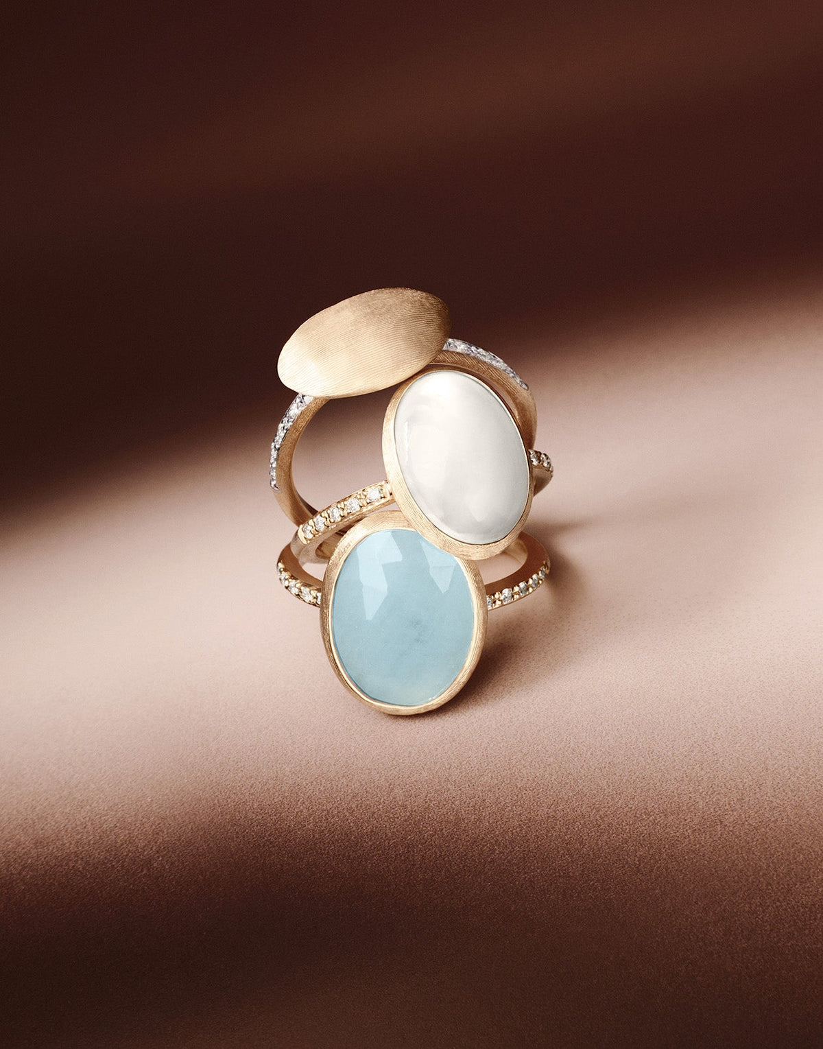 Marco Bicego Siviglia Ring, 18 Karat Gelbgold — Detailansicht 2