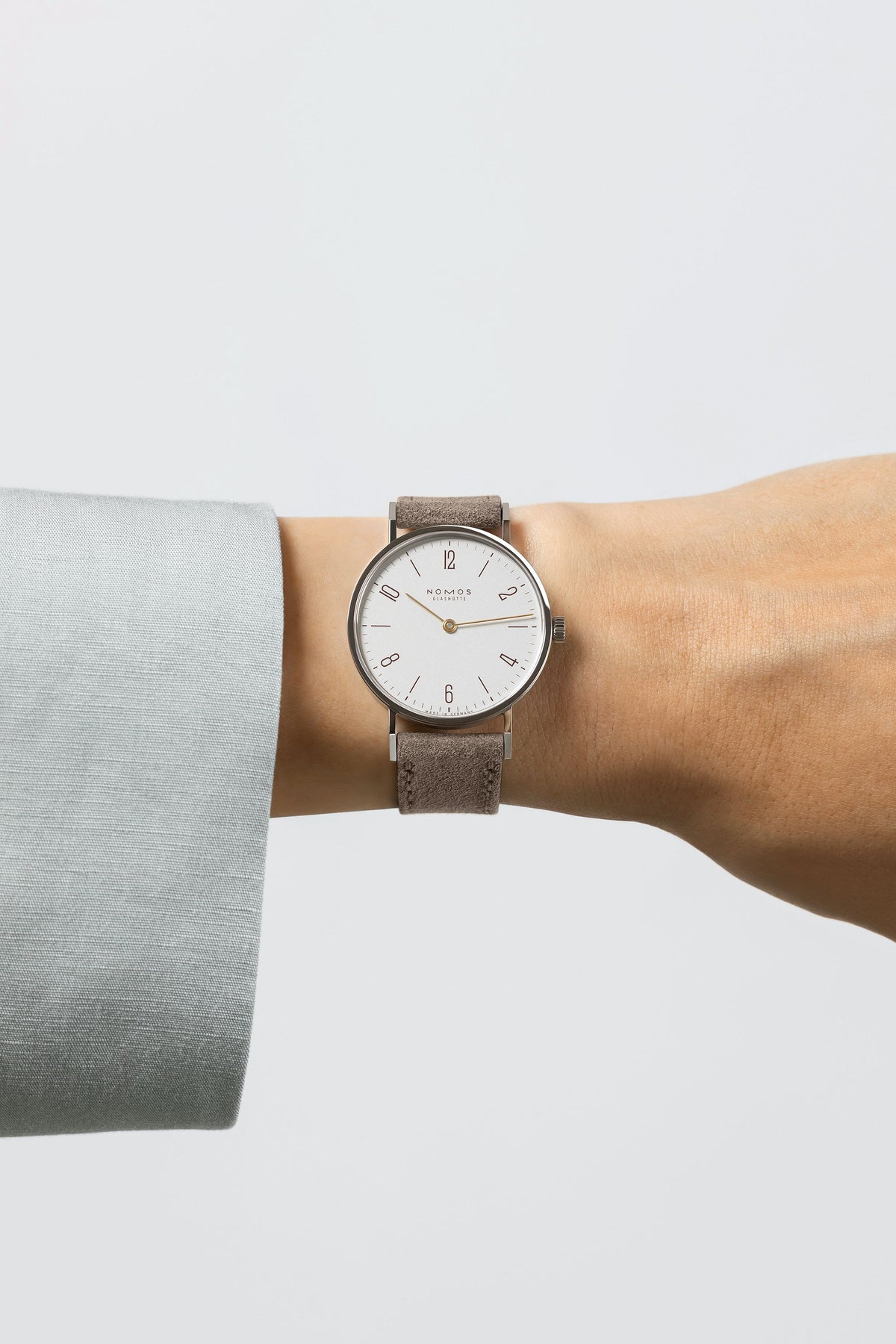 Nomos Tangente 33 Duo Stahlboden – Ansicht 6