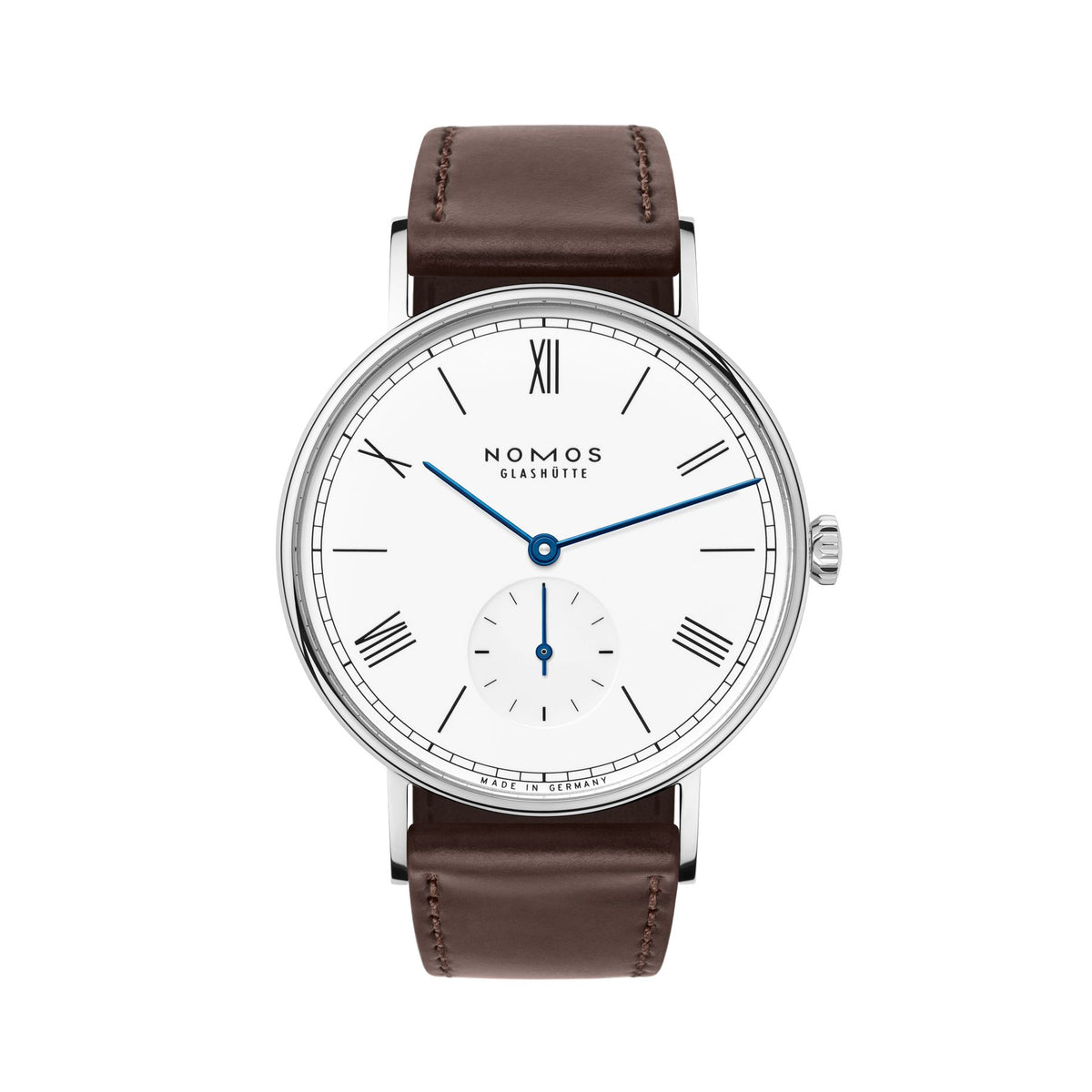 Nomos Ludwig 38 emailleweiß – Ansicht 1