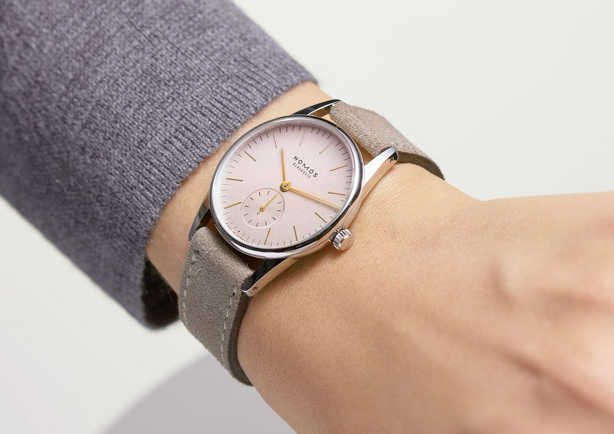 Nomos Orion 33 rosé Stahlboden – Ansicht 5