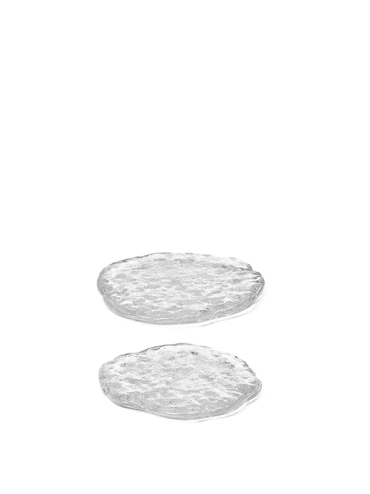 Ferm Living Momento Glass Stones - S - Set of 2 - Clear