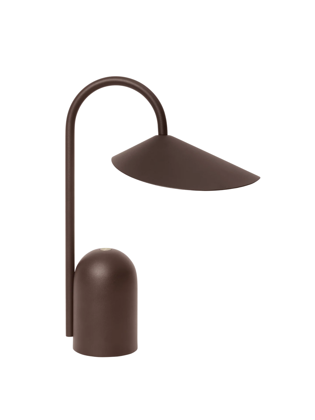 Ferm Living Arum Portable Lamp - Dark Chocolate