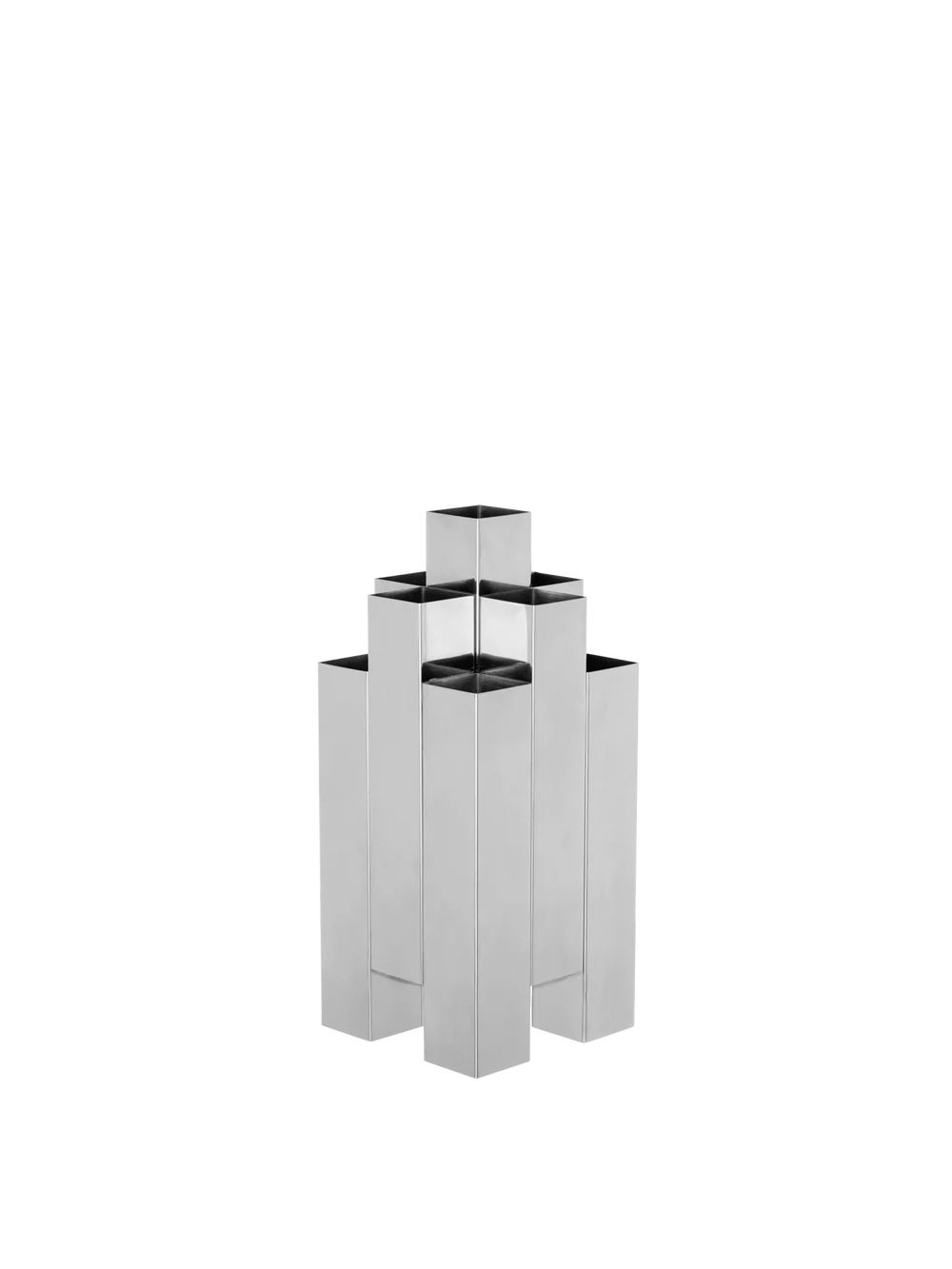 Ferm Living Tessera Vase - 3x3 - Mirror Polished