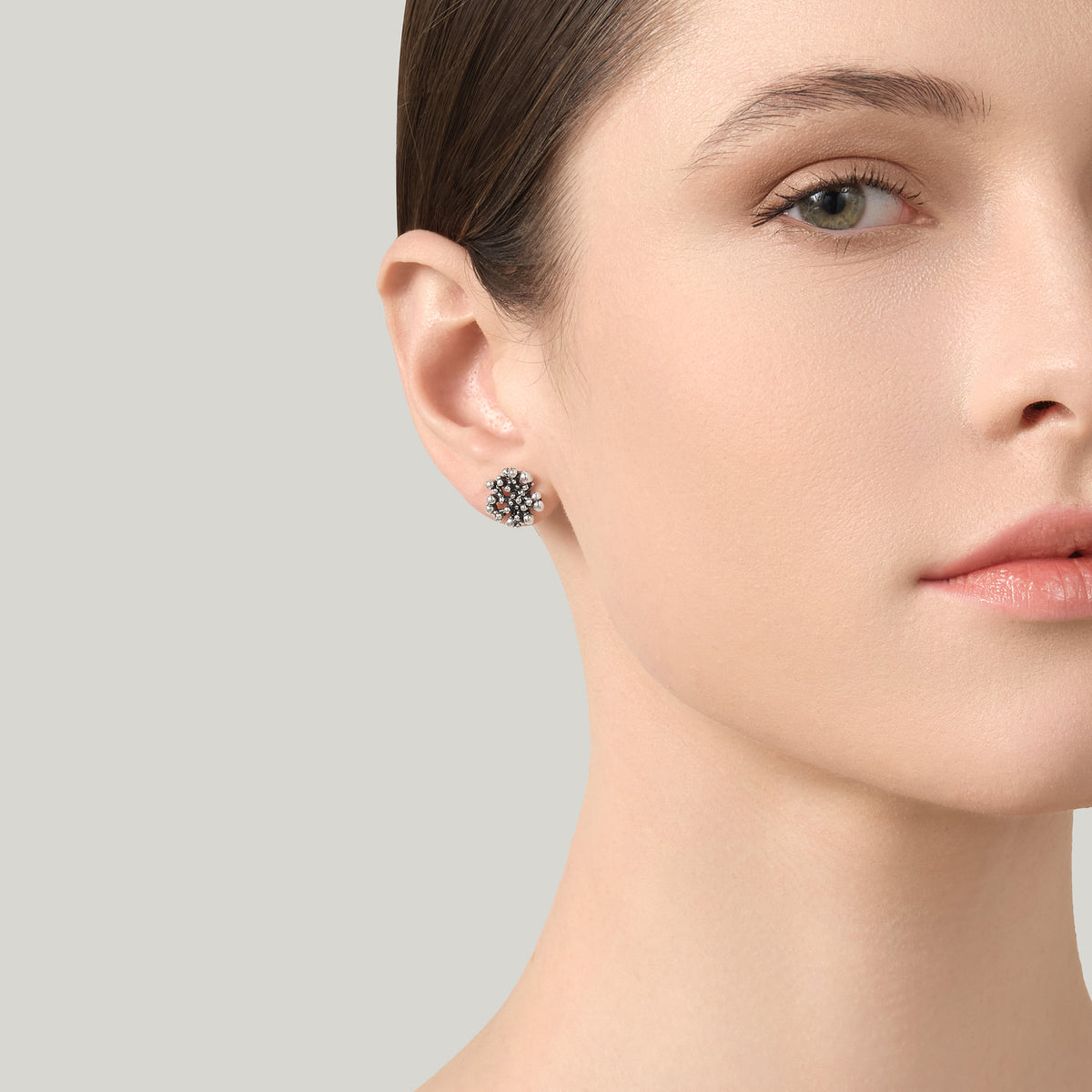 G. Raspini Perlage small earrings, Silber 925 – Ansicht 2