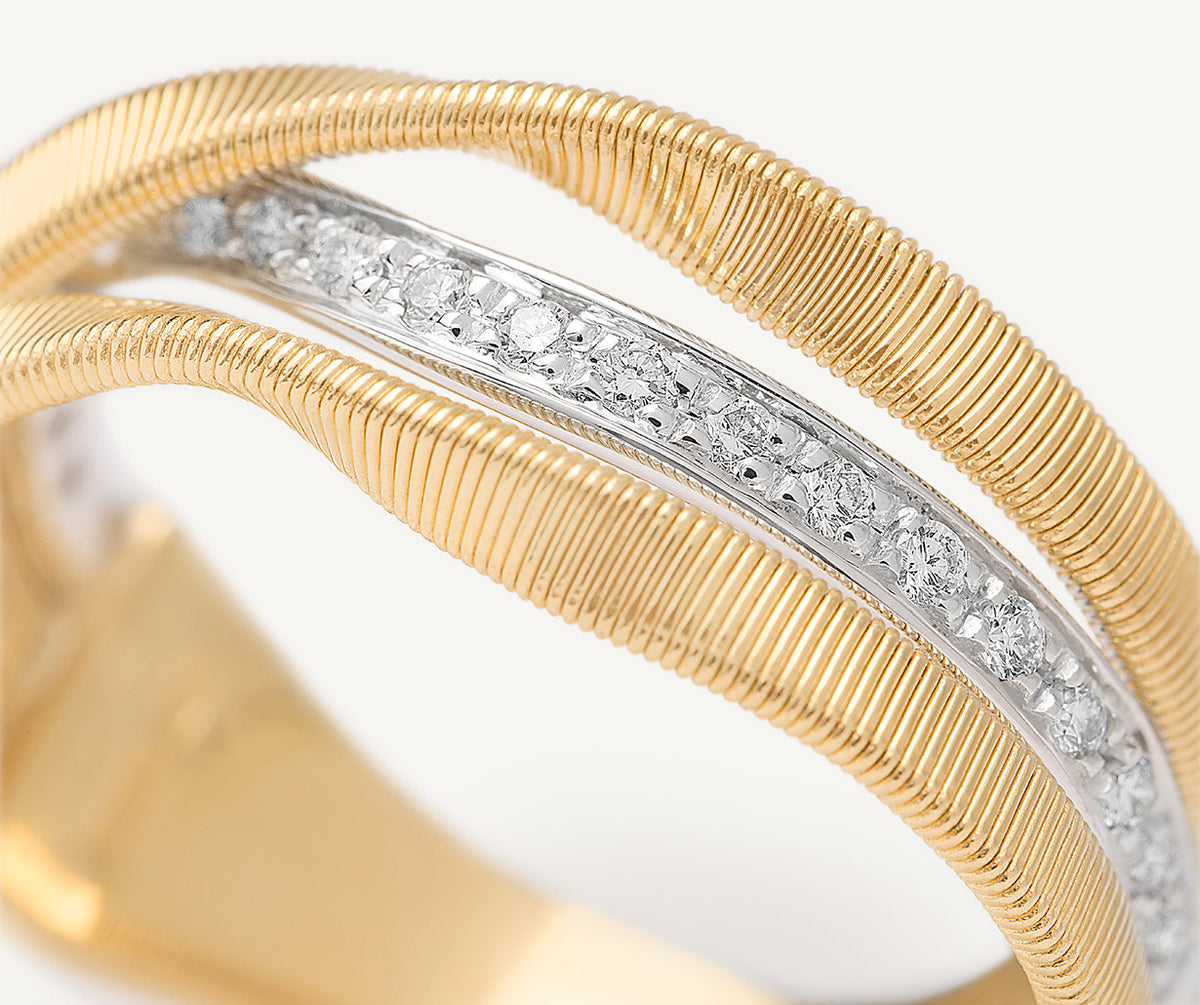 Marco Bicego Marrakech Ring, 18 Karat Gelbgold — Detailansicht 2