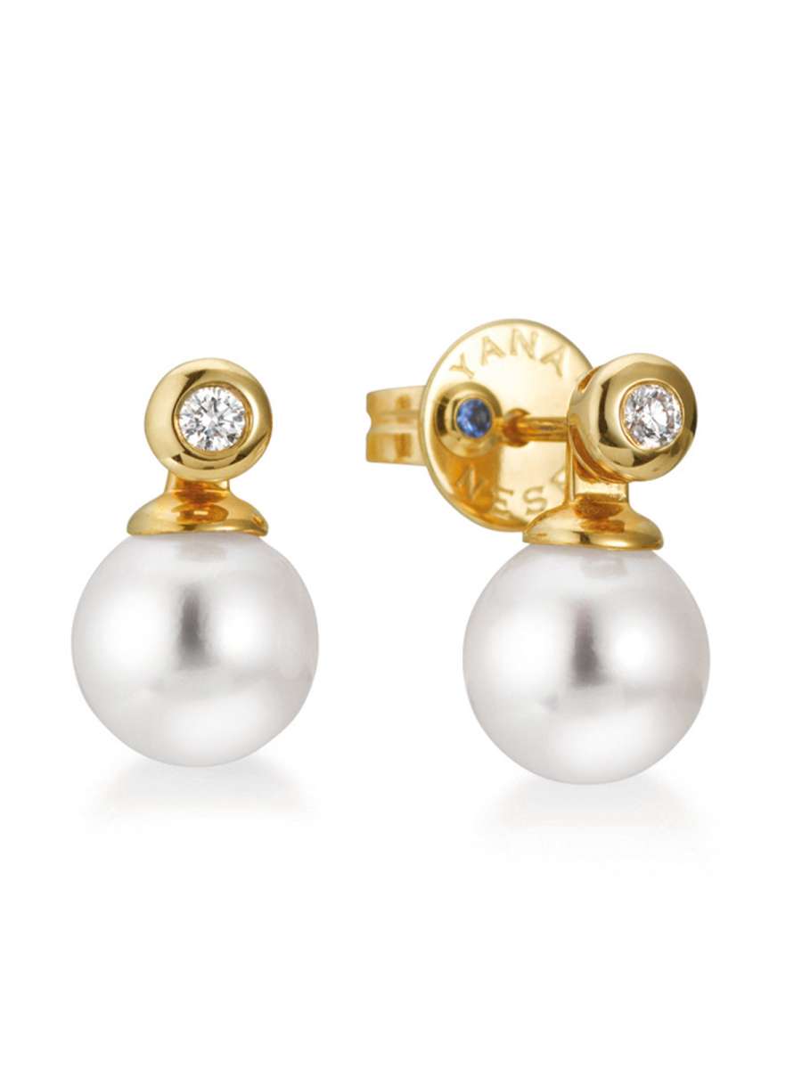 Yana Nesper Ohrstecker, Gold 750 Gelb – Nexxt