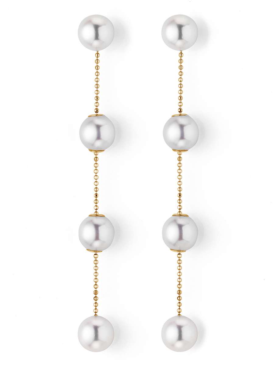 Ohrringe, Gold 750 Gelb – Transformer