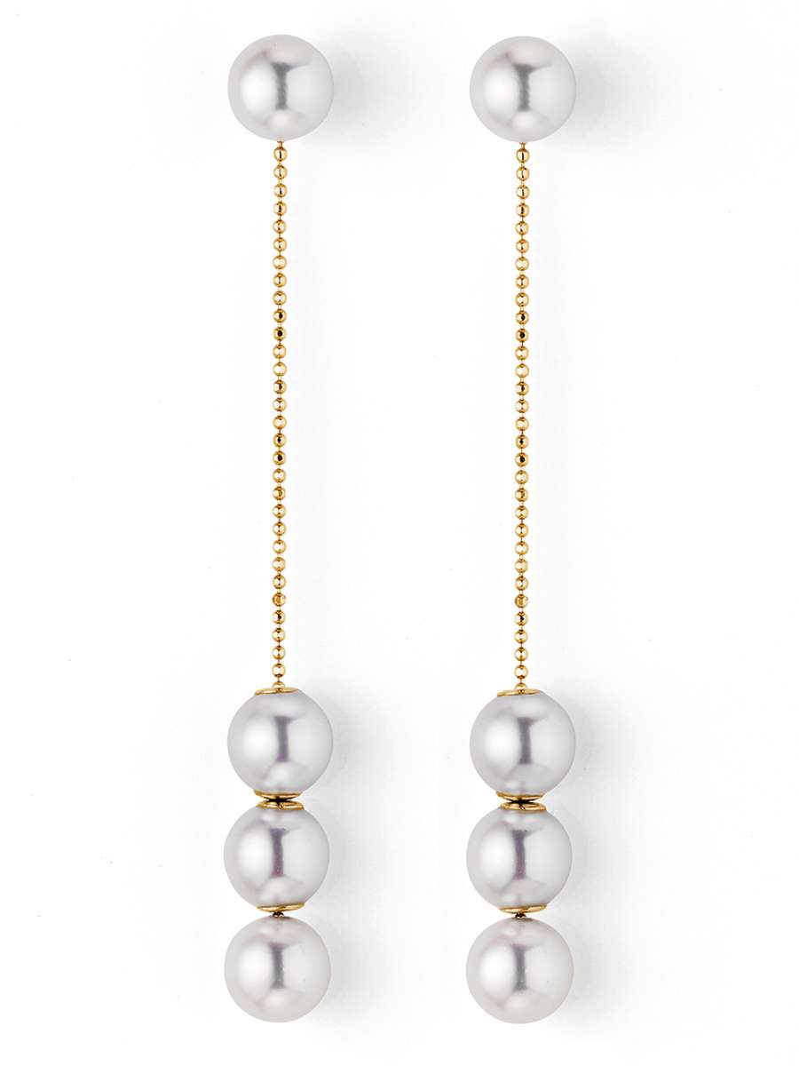 Ohrringe, Gold 750 Gelb – Transformer