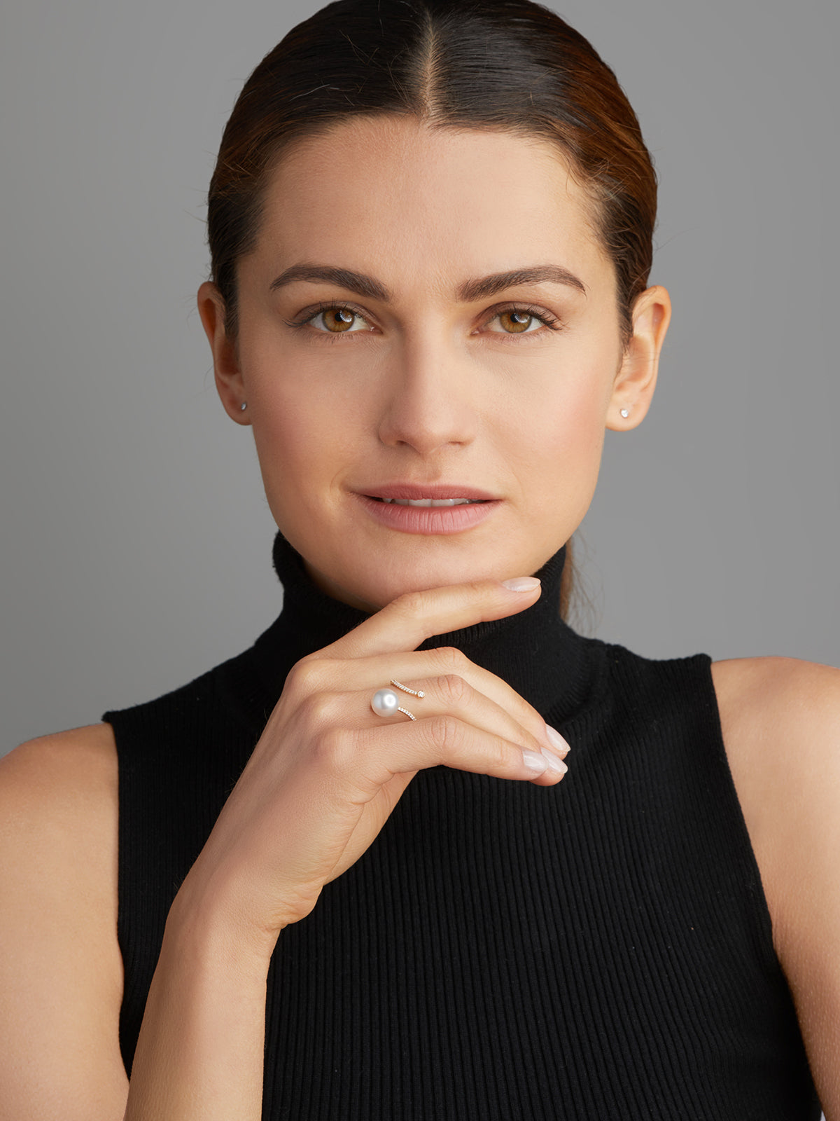 Yana Nesper Ring mit Diamanten, 750 Gelbgold – Appassionata – Ansicht 2