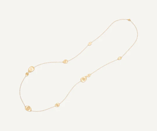 Lunaria Halskette aus 18kt Gold 100 cm Größe EU_100