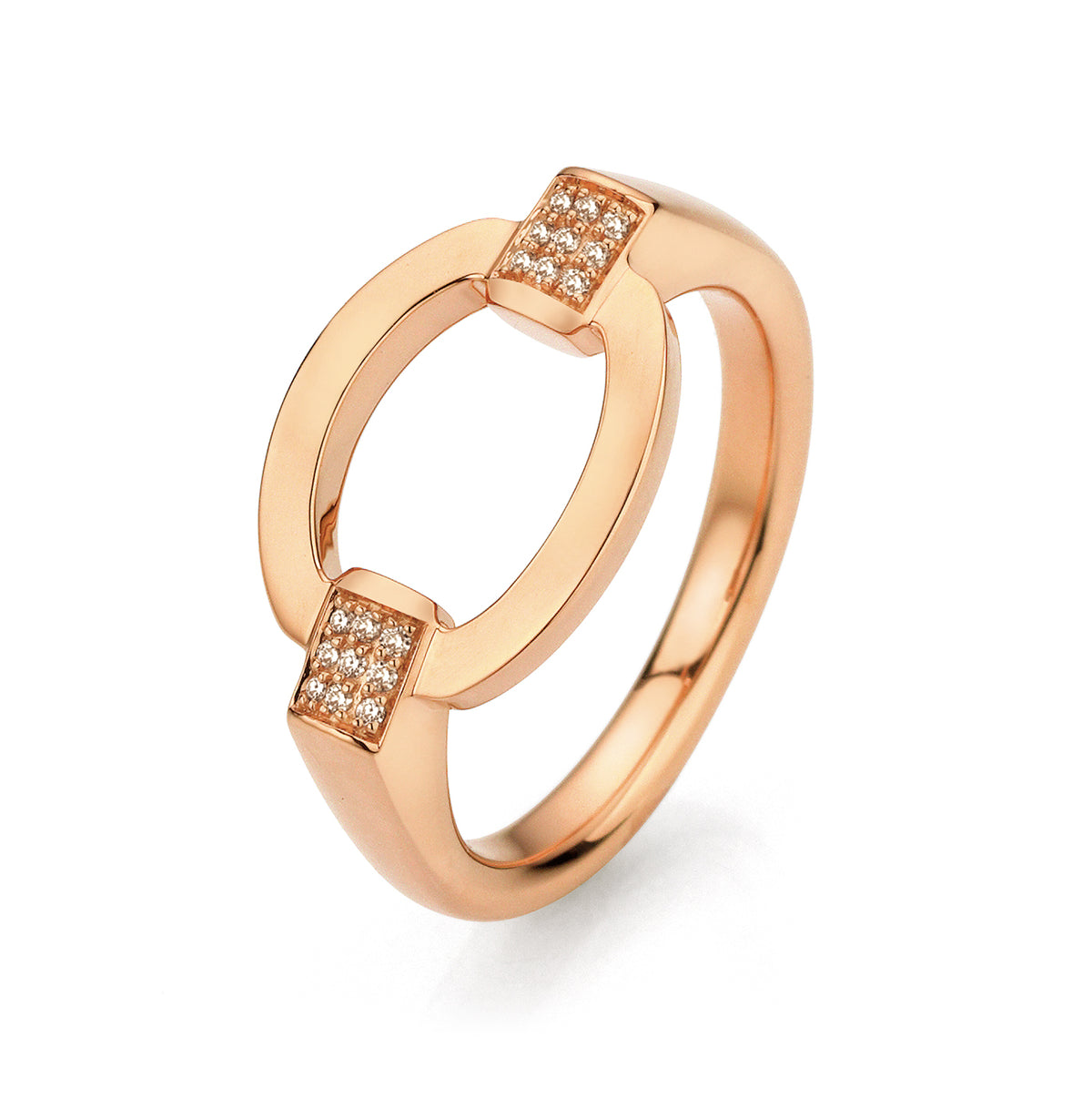 Infinity Ring "Oval" 750/-RG