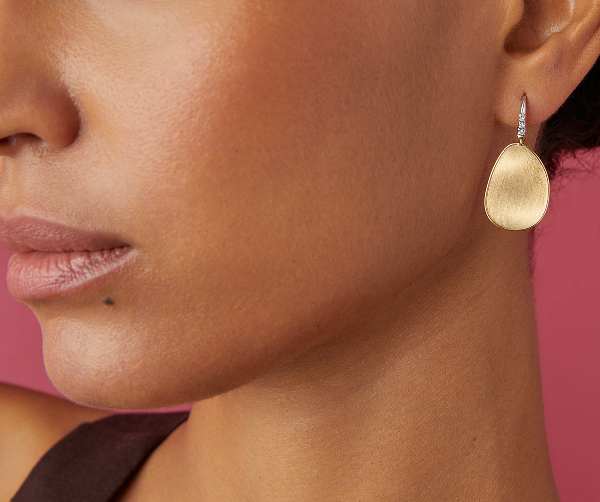 Marco Bicego Lunaria Ohrringe, 18 Karat Gold — Detailansicht 3