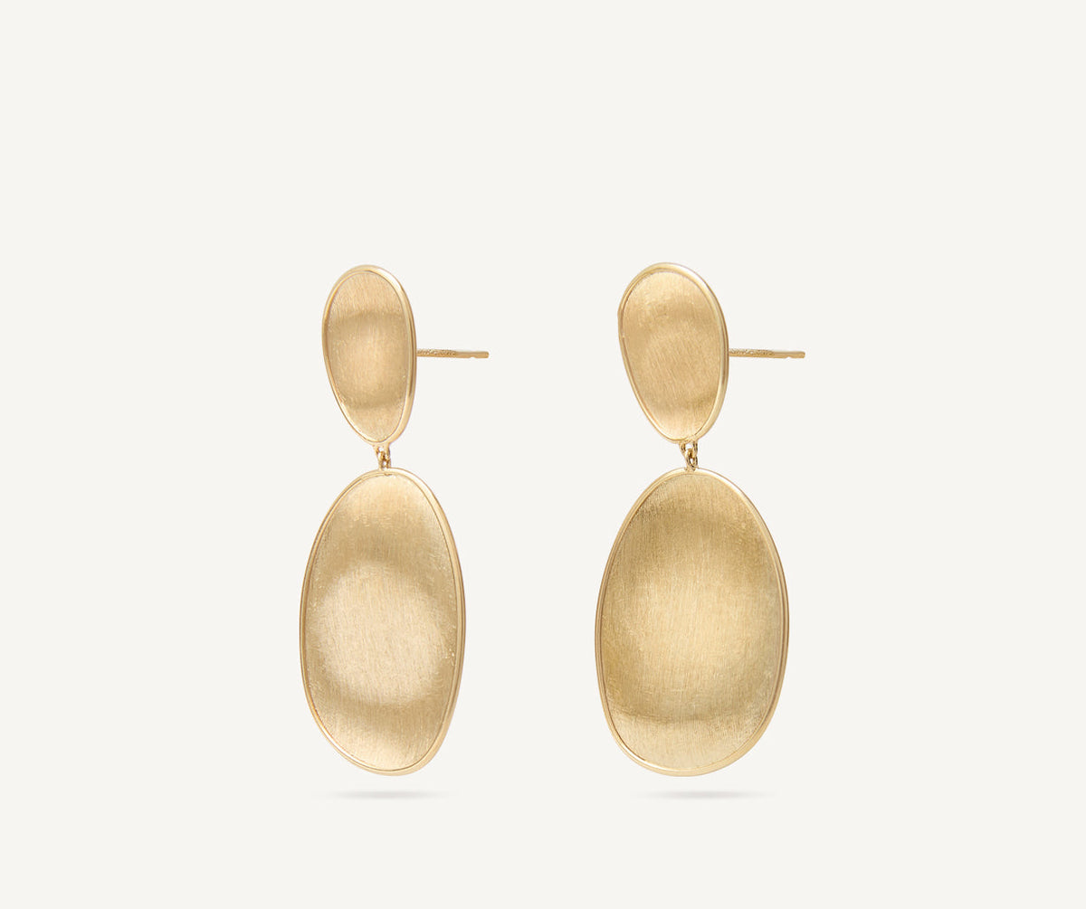 Marco Bicego Lunaria Ohrringe, 18 Karat Gelbgold — Detailansicht 4