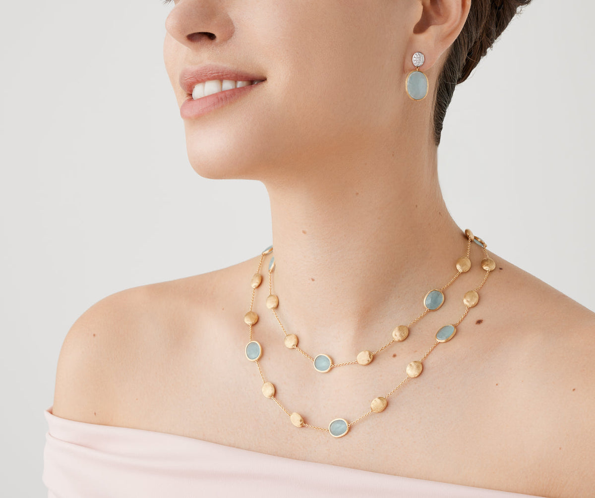 Marco Bicego Siviglia Ohrringe, 18 Karat Gelbgold — Detailansicht 2
