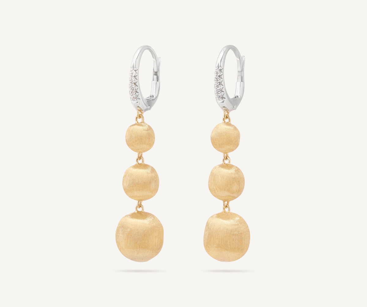 Marco Bicego Africa Ohrringe, 18 Karat Gelbgold — Detailansicht 3