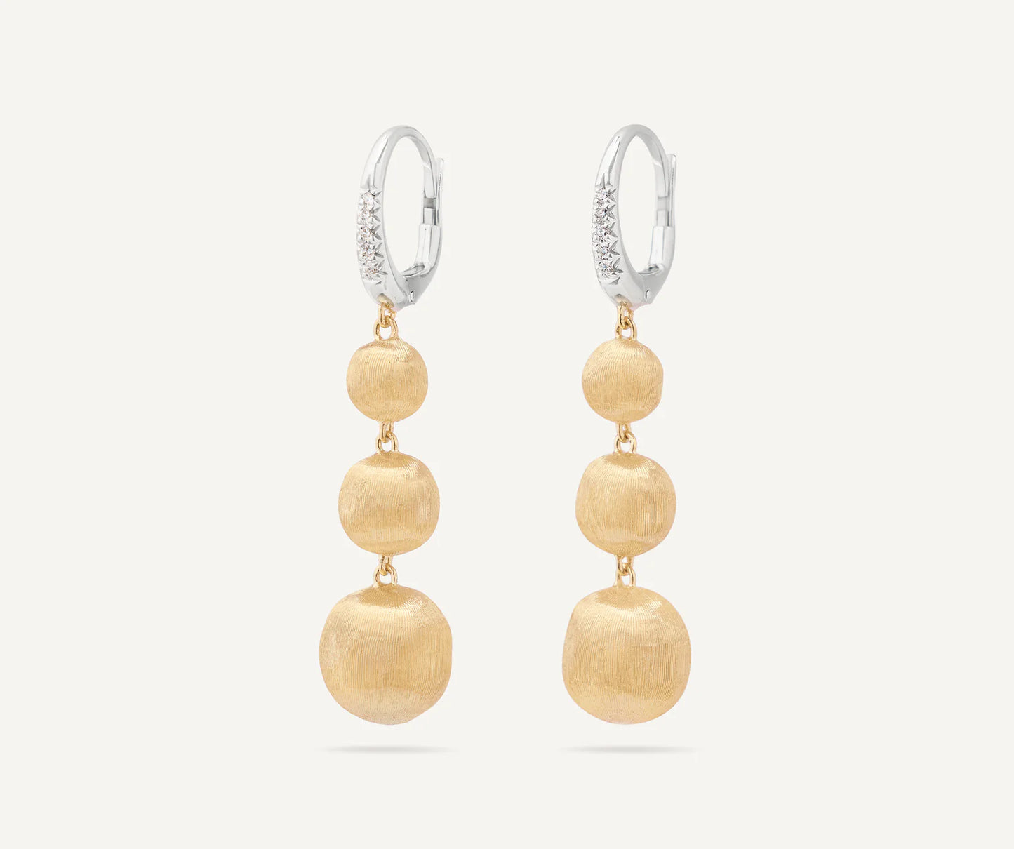 Ohrringe aus 18kt Gold mit Diamanten (Paar) Größe EU_0
