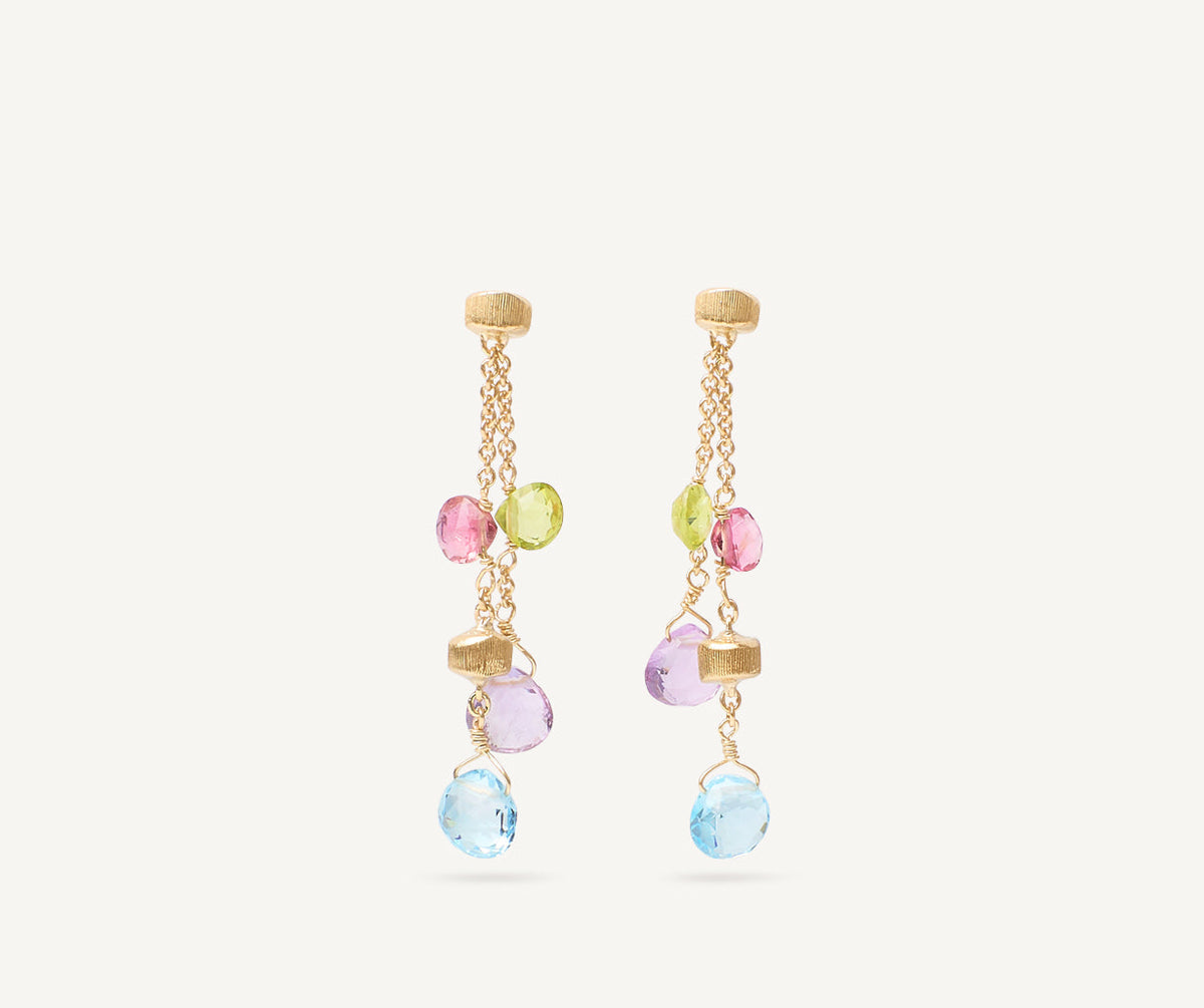 Marco Bicego Paradise Ohrringe, 18 Karat Gelbgold — Detailansicht 1