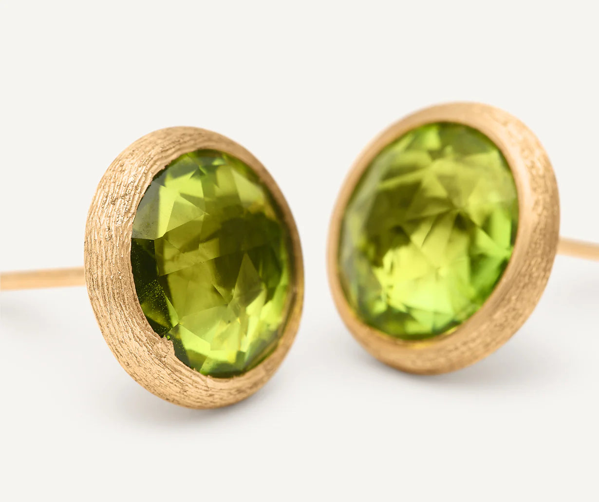 Ohrringe aus 18kt Gold mit Peridot (Paar) Größe EU_0