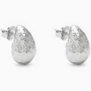 Hammered Droplet small Earrings