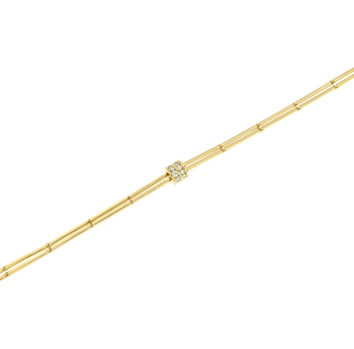 Alberti Armband 750/-GG , 0,26ct Brill.