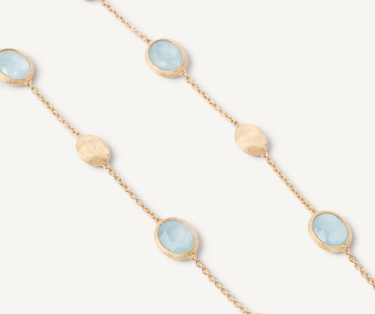 Marco Bicego Siviglia Halskette, 18 Karat Gelbgold — Detailansicht 3