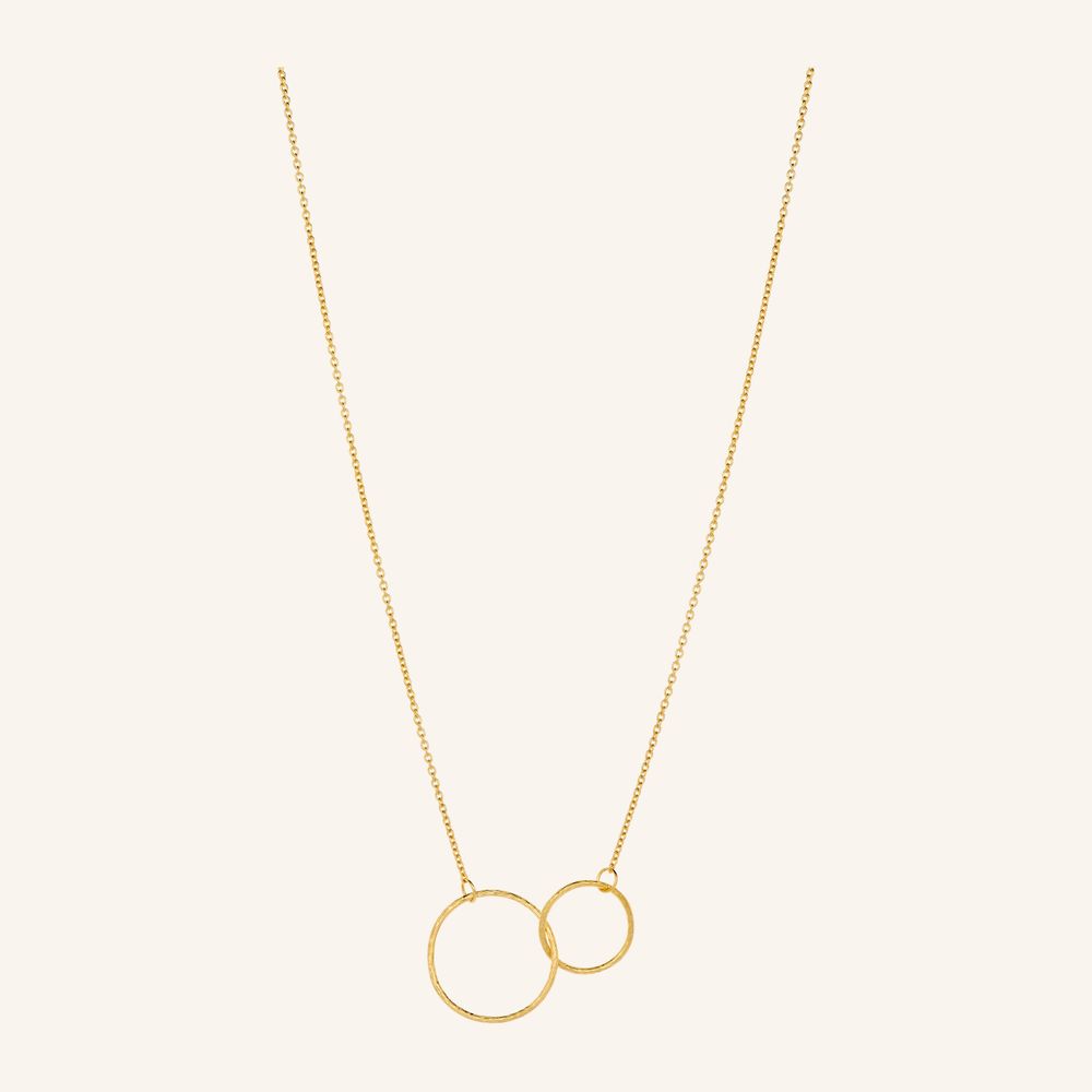 Double Plain Necklace, vg