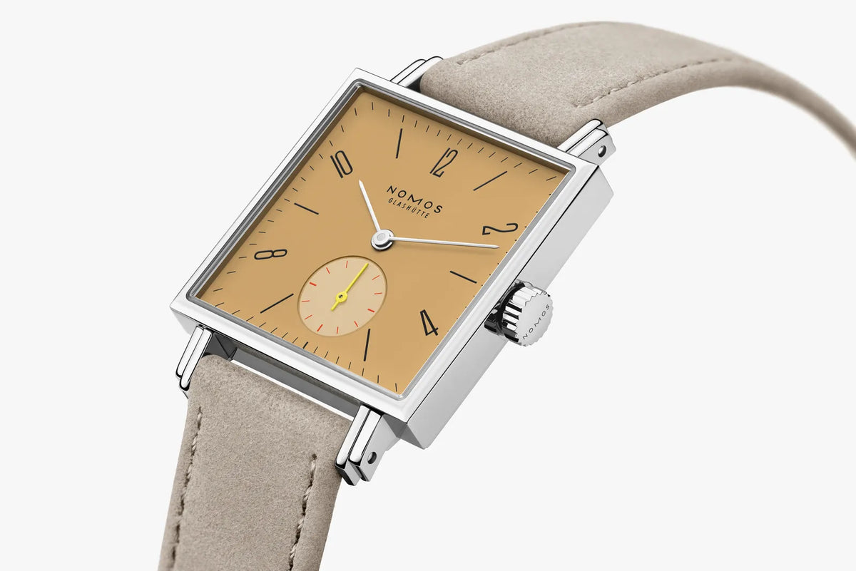 Nomos Tetra Ochra, Saphir, Handaufzug – Ansicht 2