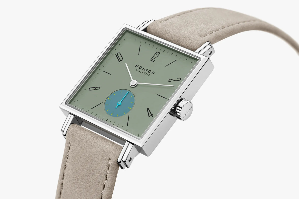 Nomos Tetra Salvia, Saphir, Handaufzug – Ansicht 2