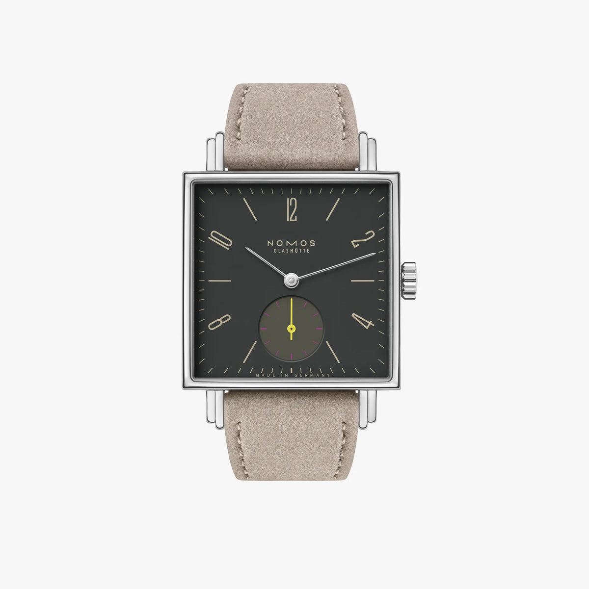 Nomos Tetra Basalt, Saphir, Handaufzug – Ansicht 1