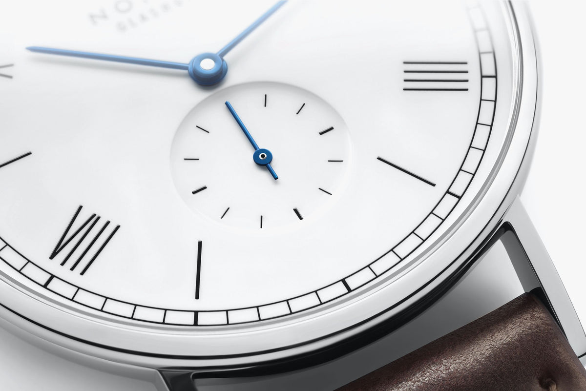 Nomos Ludwig 38 emailleweiß – Ansicht 2