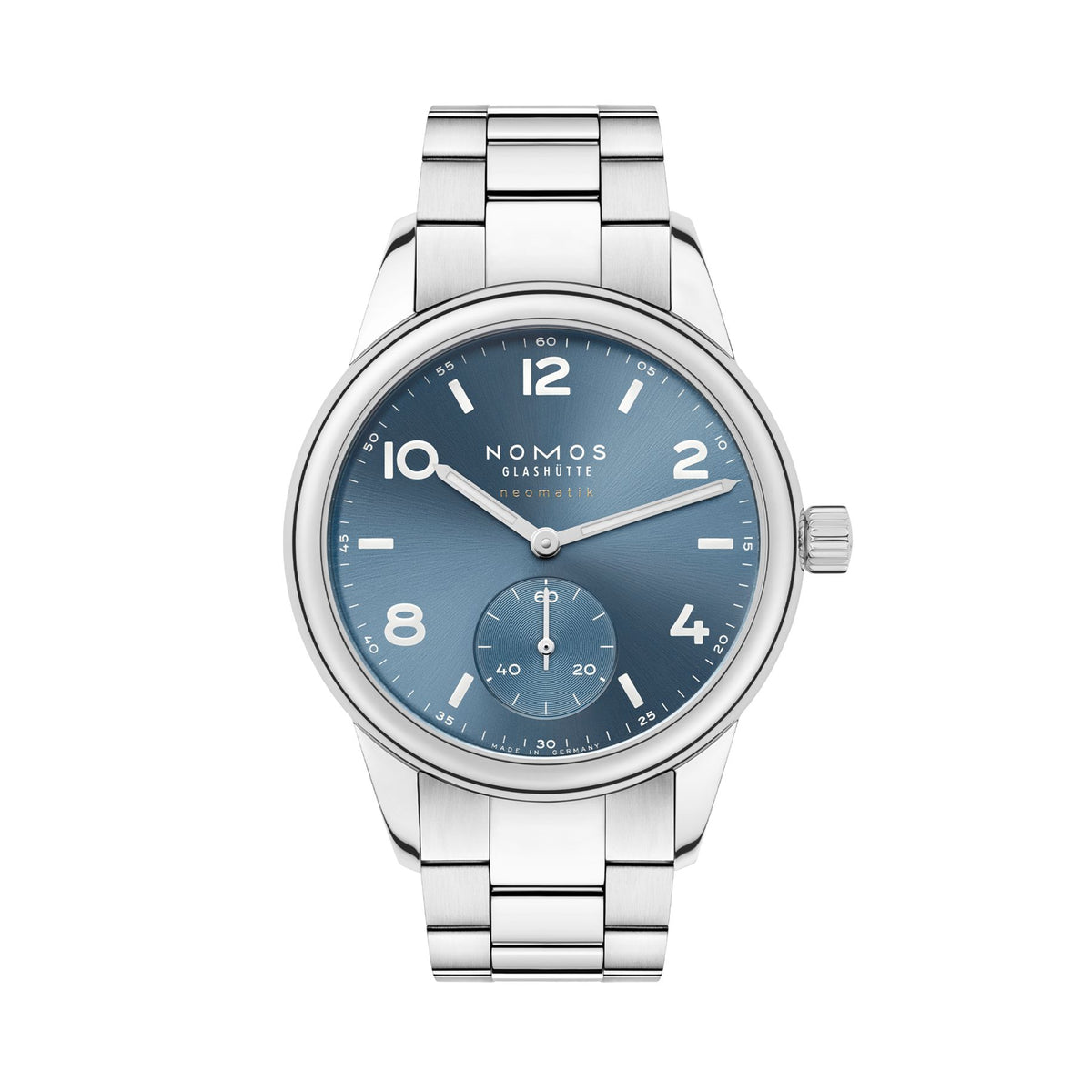 Nomos Club Sport neomatik polar Stahlboden – Ansicht 1