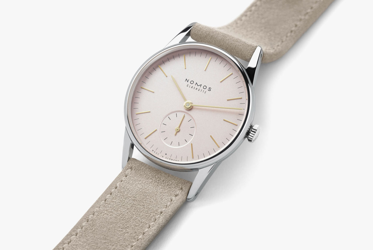Nomos Orion 33 rosé Stahlboden – Ansicht 2