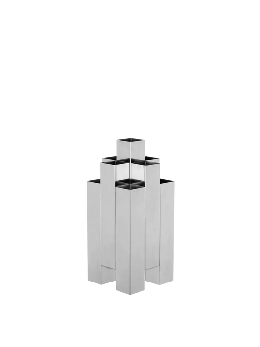 Tessera Vase - 3x3 - Mirror  Polished