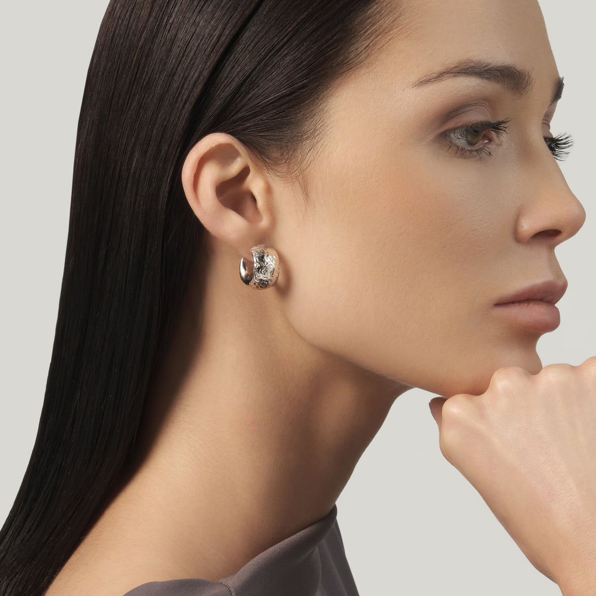 G. Raspini Rock small Earrings, Silber 925 – Ansicht 2