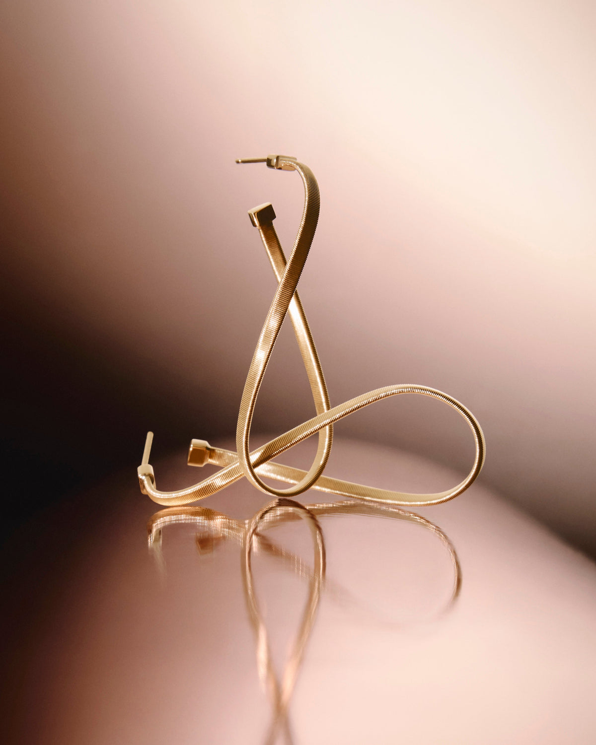 Marco Bicego Marrakech Ohrringe, 18 Karat Gelbgold — Detailansicht 2