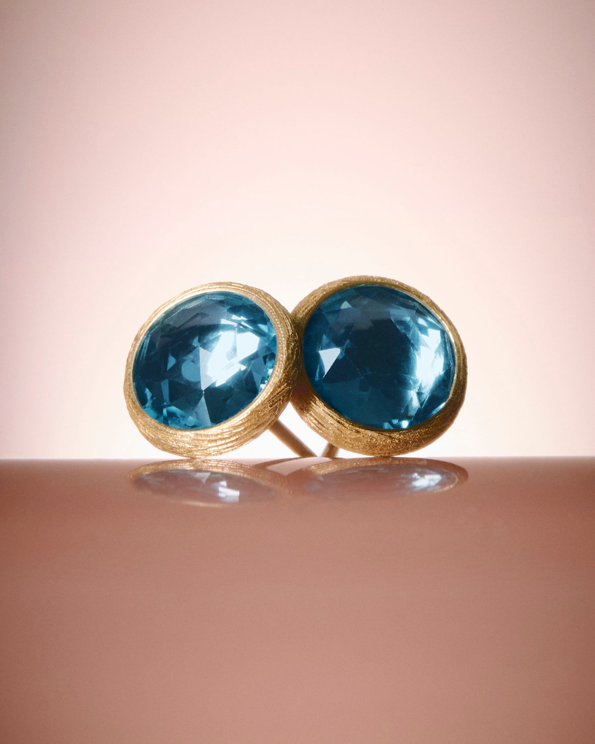 Marco Bicego Jaipur Color Ohrringe, 18 Karat Gelbgold — Detailansicht 2