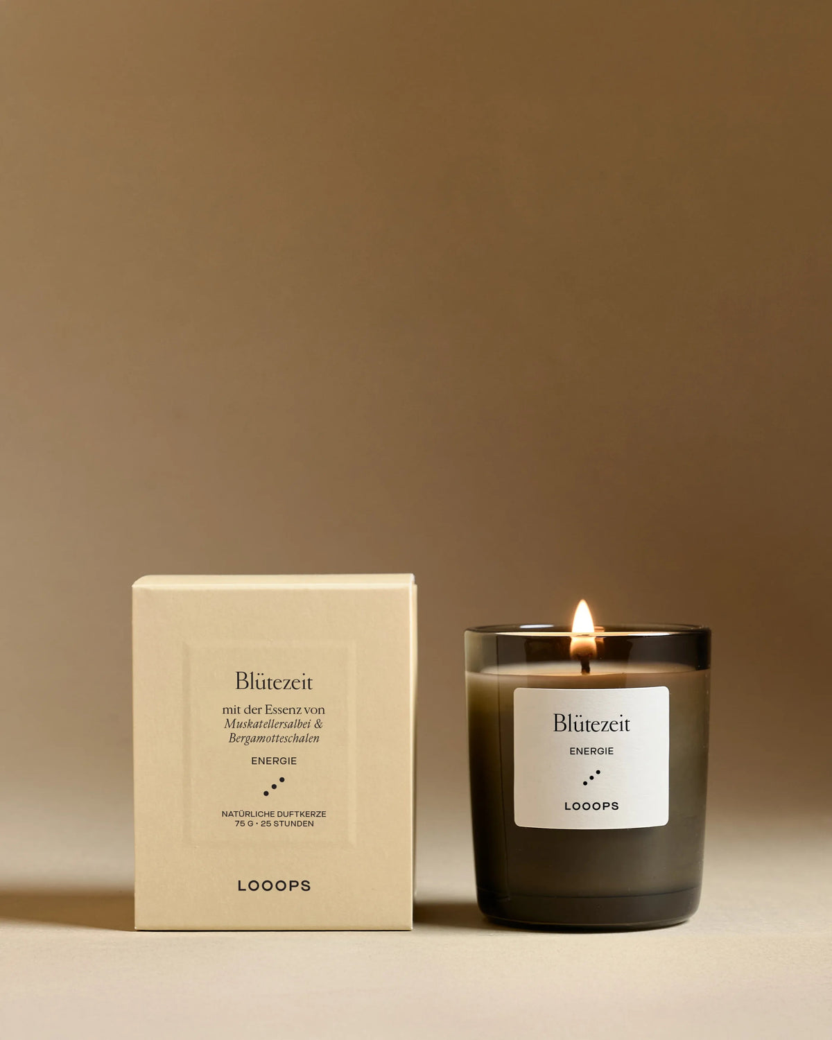 Looops Blütezeit Duftkerze 75 g – Ansicht 2