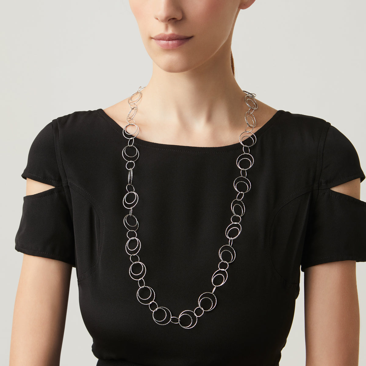 G. Raspini Bubbly Necklace 90cm, Silber 925 – Ansicht 2