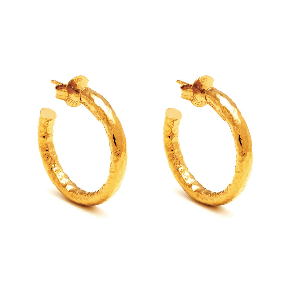 G. Raspini Gold Plated Rock Light Mini Earrings – Ansicht 1