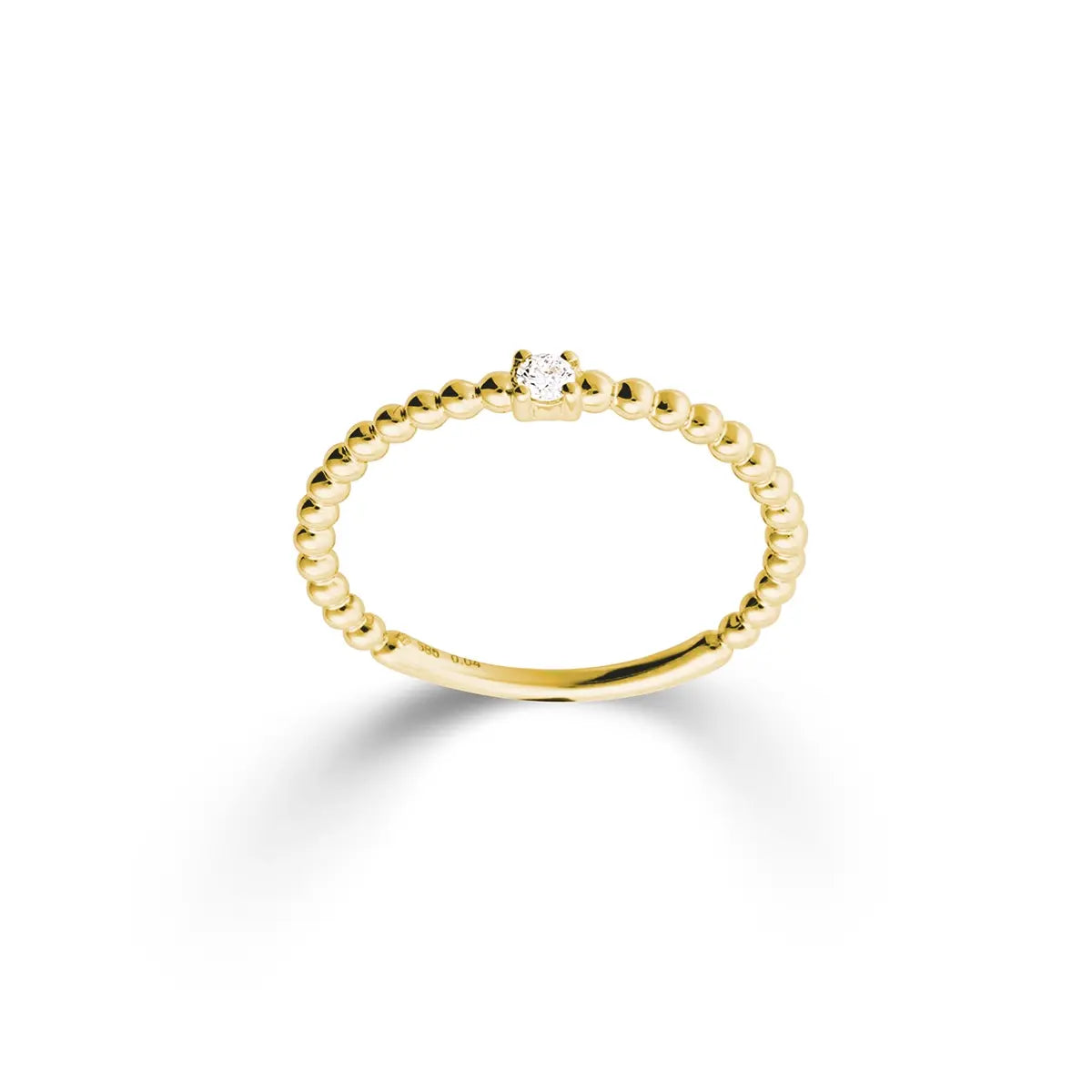 Ring GG/-585 mit Brill., RM55