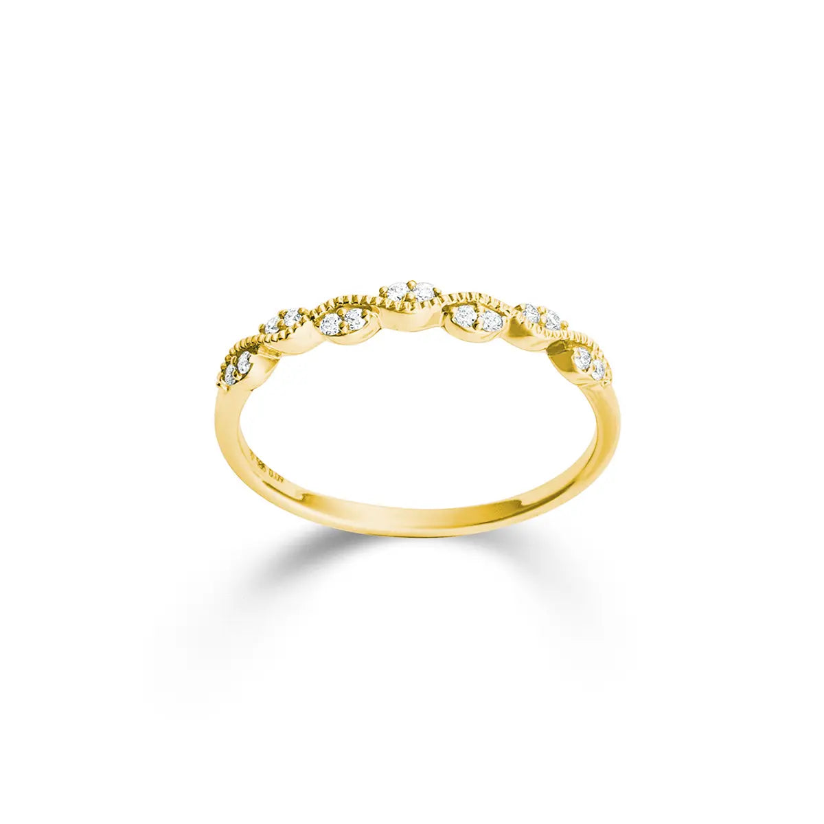 Ring GG/-585 mit Brill.,RM 54