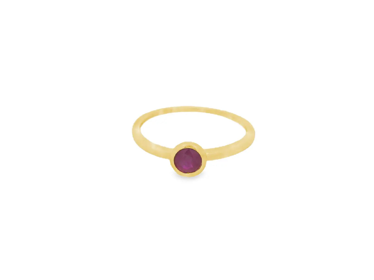 Ring Gg 585/-, Rubin