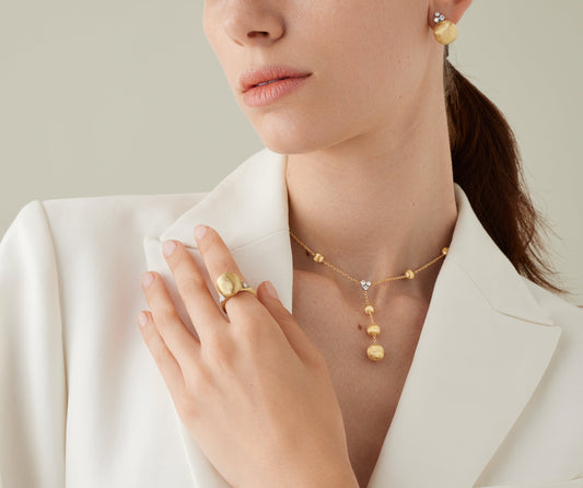Marco Bicego Africa Ring, 18 Karat Gelbgold — Detailansicht 2