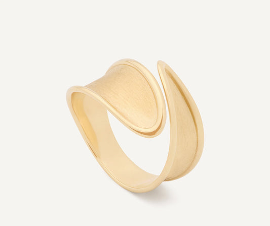 Lunaria Twist Ring 18 kt Gold EU55