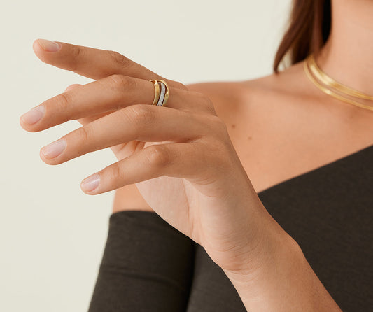 Marco Bicego Marrakech Ring, 18 Karat Gelbgold — Detailansicht 1