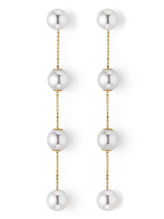 Ohrringe, Gold 750 Gelb – Transformer