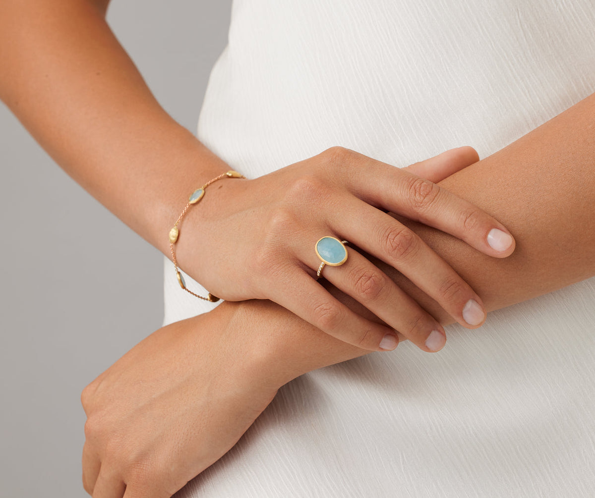 Marco Bicego Siviglia Armband, 18 Karat Gelbgold — Detailansicht 4