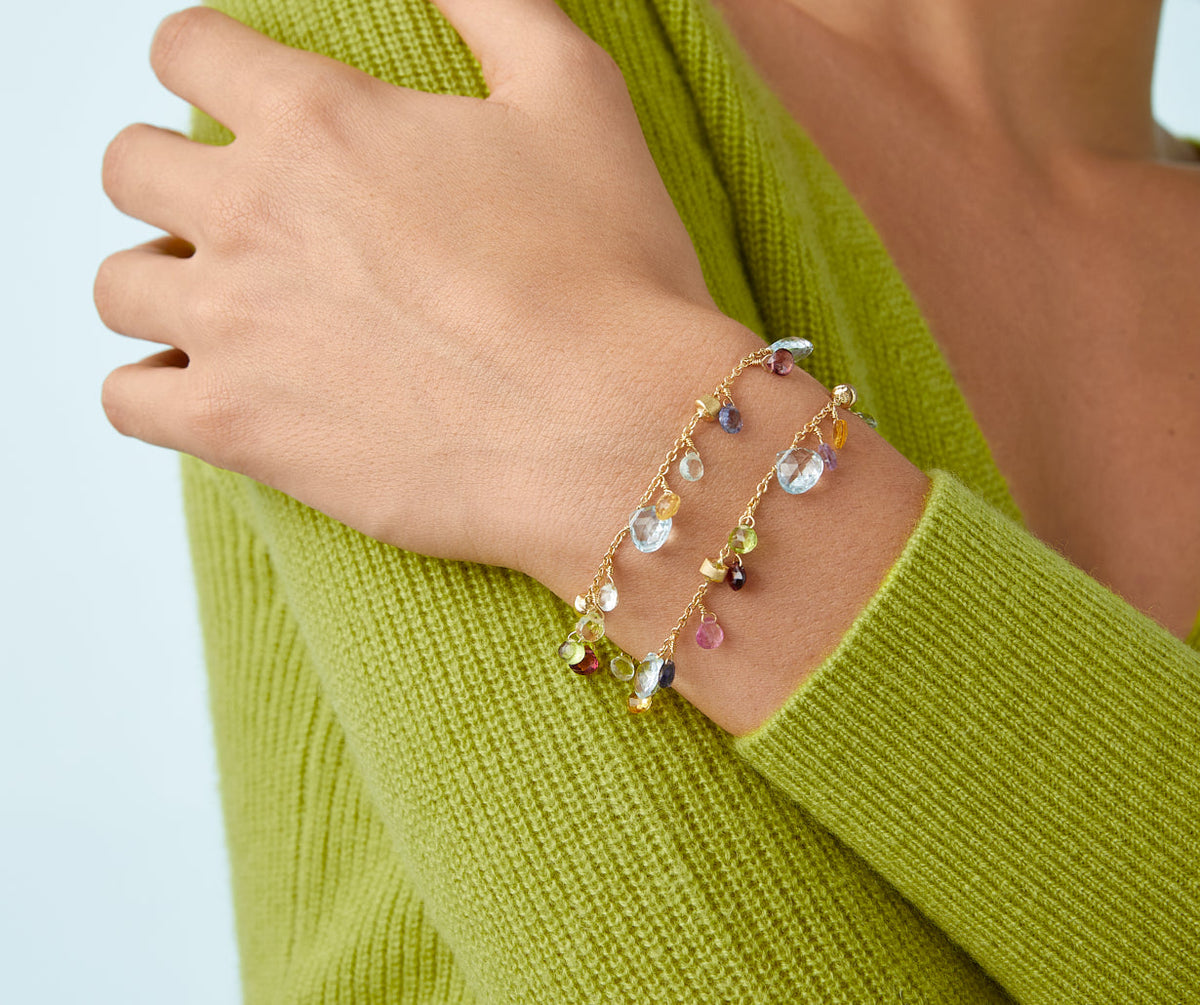 Marco Bicego Paradise Armband, 18 Karat Gelbgold — Detailansicht 2