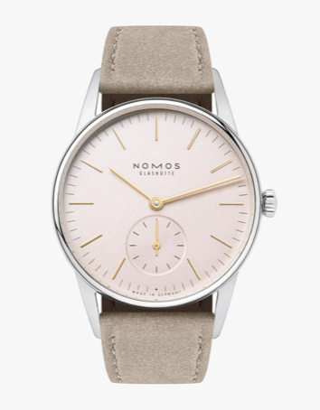 Nomos Orion 33 rosé Stahlboden