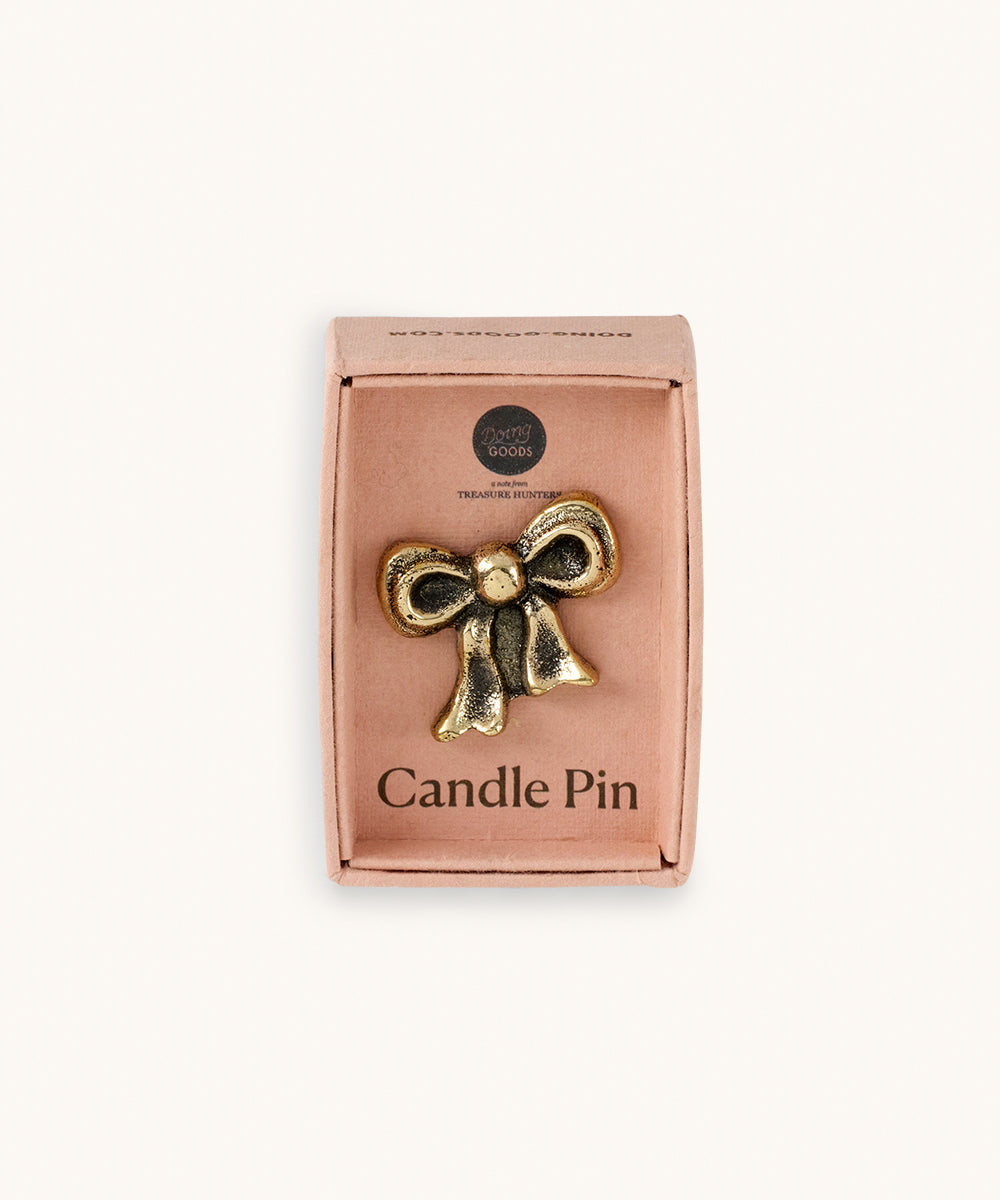 Bowie Bow Kerzen-Pin